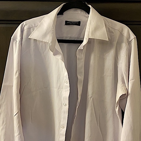 Button down dress shirt, Delahaye, size XL 42-43 - Picture 2 of 8